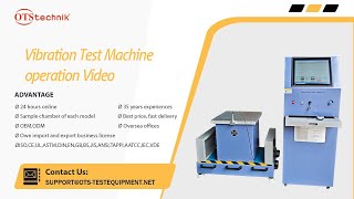 Vibration Test Machine operation Video