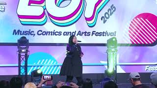EOY Music, Comics and Arts Festival 2025 Day 2 - Rae Atrista (Song - To the Beginning)