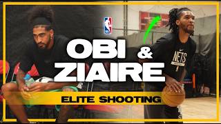 Pacers’ Obi Toppin x Nets’ Ziaire Williams Light It Up in Shooting Workout