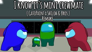 I know it's mini crewmate ( GatoPaint x Shiloh & Bros ) Animation edit Remake