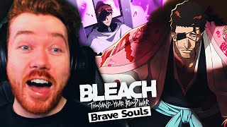 THEY ACTUALLY DID IT! BANKAI SHUNSUI, HADO 90 AIZEN AND IKKAKU REACTION! Bleach: Brave Souls!
