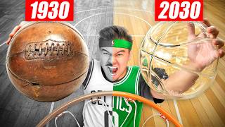 Dunk Contest Using 100 Years of Basketballs!