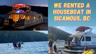 WE RENTED A HOUSEBOAT IN SICAMOUS II PART 2 VIDEO
