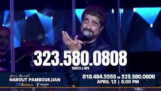 Harout Pamboukjian - Live in Concert at April 13, 2024