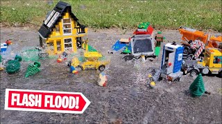 LEGO Flash Flood 😱 - Houses Flooding!