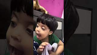 ABCD by 2 year old girl