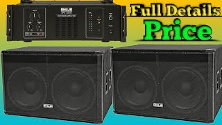 Ahuja Spa 25000 & Ahuja SWX 1300 Full Details Price !! Arun DJ Tips #djsetup #video #dj #price