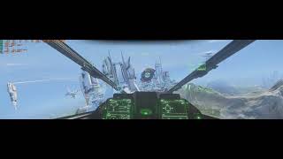 Copy of Star Citizens 3.17.2. Tobii4c agility, speed and Tracking  test on a Samsung 75 inch TV.