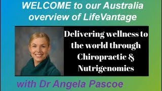 Dr Angela Pascoe spoke about Protandim and NRF2, Reduce stress and live a better life