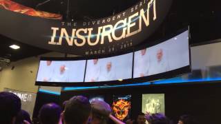 'Mockingjay' teaser at Lionsgate's booth at San Diego Comic-Con 2014
