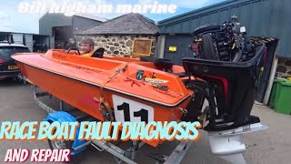 Race boat fault diagnosis and repair for Matt Wood🚤