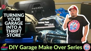 DYI: Turning Your Garage into a THRIFT Store #diy #thrifting #thriftstore #garagemakeover