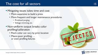 Correct color on inkjet means uniform color; profiles are not enough