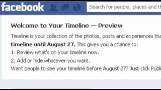 I'm getting forced onto Facebook Timeline