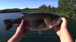 Yooper Fishing Largemouth Bass