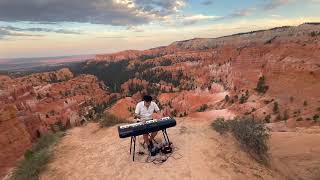 Playing Moonlight Sonata On Top Of Bryce Canyon