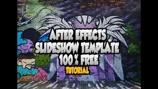 AFTER EFFECTS FREE TEMPLATE | TUTORIAL | 100 % FREE | CHECK DEMO IN DISCRIPTION