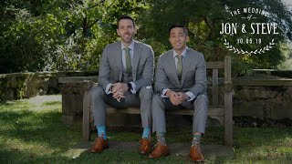 Jon & Steve's Wedding Film 2019