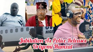 Just In! Jubilation As Police Releases Oriyomi Hamzat Was After Few Hours of His Arrest