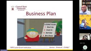 CED Office Hour Live-The 4 Page Business Plan and A.I. Technology