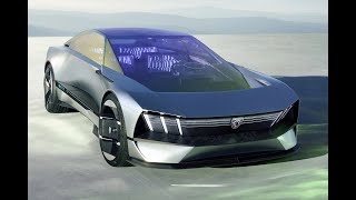 At CES 2023  PEUGEOT INCEPTION EV GETS VIDEO GAME-LIKE STEERING INPUT WITH ADVANCED DISPLAY#ces