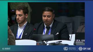 COP28 Closing Plenary -  Shahan Salim