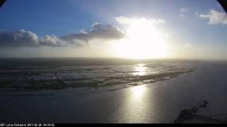 Submersion marine dans l'estuaire de la Loire le 28/02/2017