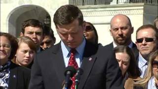 Rep. Patrick Murphy at HRC's DADT Press Conference