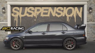 Installing BC Racing Coilovers On The Evo