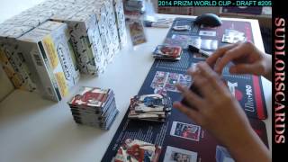 SICK POWER GOLD WC STARS !!! 2014 PANINI PRIZM WORLD CUP LIVE TEAM DRAFT #205 (2017 06 27)