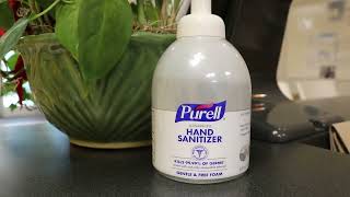 Hand Hygiene with Purell Sanitizers