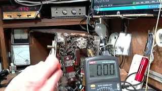 Simplex Antique Vacuum Tube Radio Video #9 - Double Checking