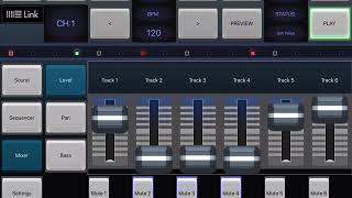 6X806 Noise Drum Synth Sequencer App for IOS