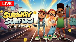 🔴 Live Subway Surfers : 1million coin , world record