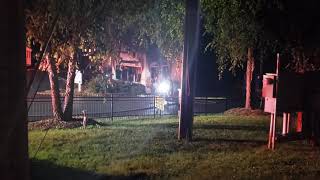 Fire at Lake Norman RV Resort, Sherrills Ford, NC