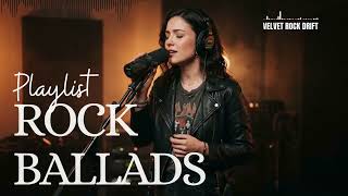 Rock Ballads for Empty Night Roads 🚗 Slow Rock Driving Experience!