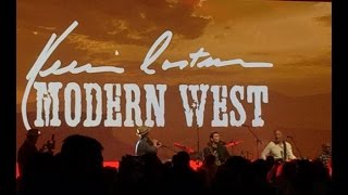 Kevin Costner & Modern West live Concert Video snapshot