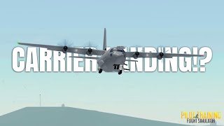 Aircraft Carrier Landing Competition!? (feat. King's PTFS)