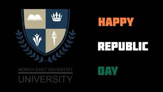 Happy Republic Day | #NEAU | #neauniversity