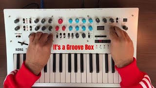 Korg Minilogue : Multi Timbral, Groove-box Motion Recorded Sequence patch No. 2