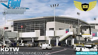 MSFS LIVE | iniBuilds *NEW* Detroit Scenery Release day | iniBuilds A310 Delta OPS KBWI-KDTW-KBUF