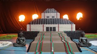 Teaser Light Show - 500,000 Dominoes - World of Art