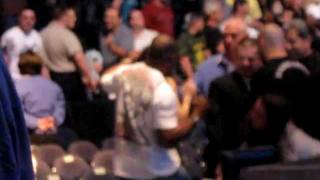 UFC's Quinton "Rampage" Jackson Dances and then Jokes Around with the Crowd