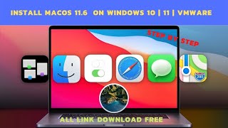 how to install macos on windows 10 |11 | vmware 🔥