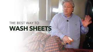 The BEST Way to Wash Sheets