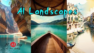 4K AI LOOKBOOK | AI Art of the Week | AI Showcase - AI Landscapes