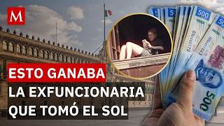 What is known about Florencia Franco, the former official caught 'sunbathing' at the National Pal...