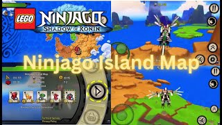 Lego Ninjago: Shadow of Ronin/Ninjago Island Map