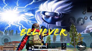 Believer - Imagine dragon 🐉🐲⚡🔥👑 Beat sync || Men In Black Gamers ||
