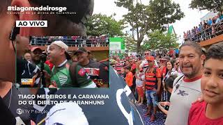 Tiago Medeiros e a Caravana do ge direto de Garanhuns